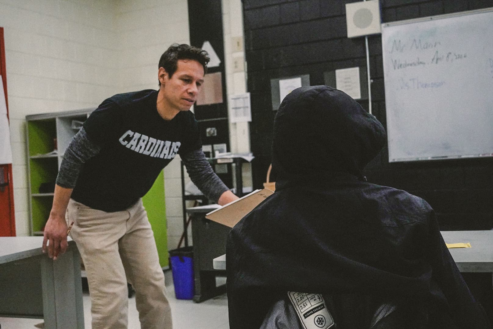 A REBELS classroom in session with students engaged in the curriculum